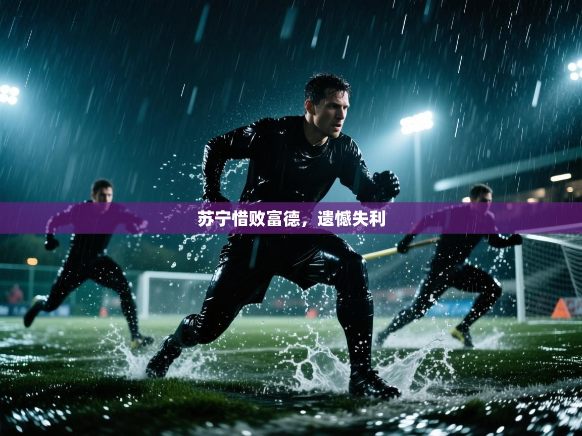 苏宁惜败富德，遗憾失利  第2张
