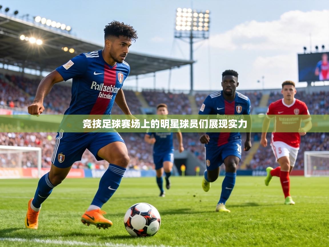 竞技足球赛场上的明星球员们展现实力